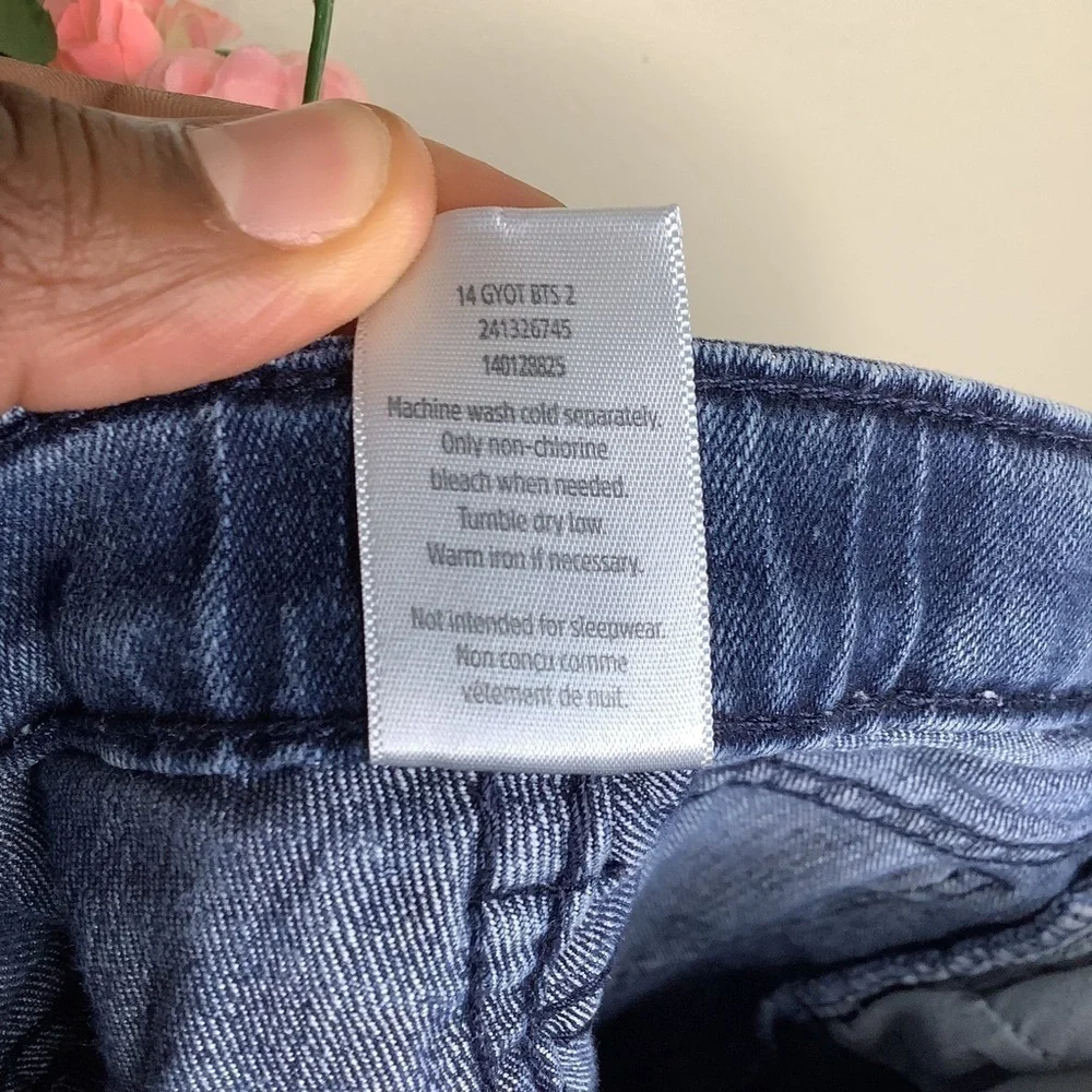 Gymboree Blue Casual Skinny Jeans Girls 5 Walking Comfort Denim